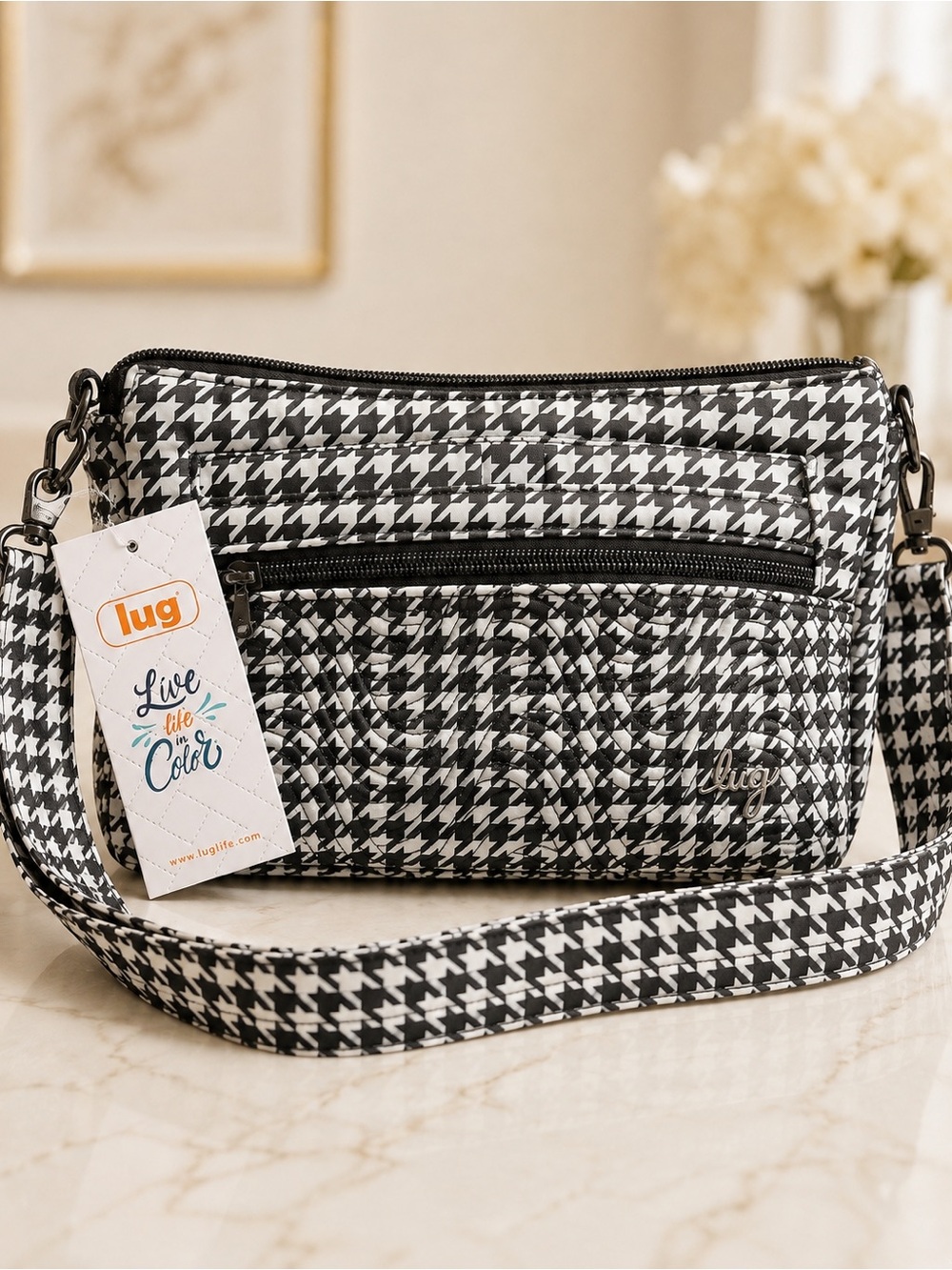 Lug Dash Micro Houndstooth NWT